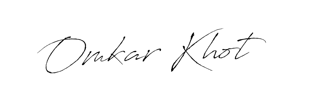 Antro_Vectra is a professional signature style that is perfect for those who want to add a touch of class to their signature. It is also a great choice for those who want to make their signature more unique. Get Omkar Khot name to fancy signature for free. Omkar Khot signature style 6 images and pictures png
