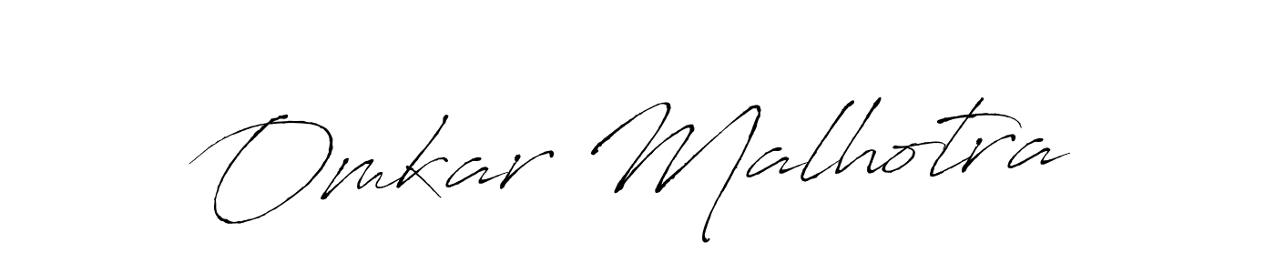 It looks lik you need a new signature style for name Omkar Malhotra. Design unique handwritten (Antro_Vectra) signature with our free signature maker in just a few clicks. Omkar Malhotra signature style 6 images and pictures png