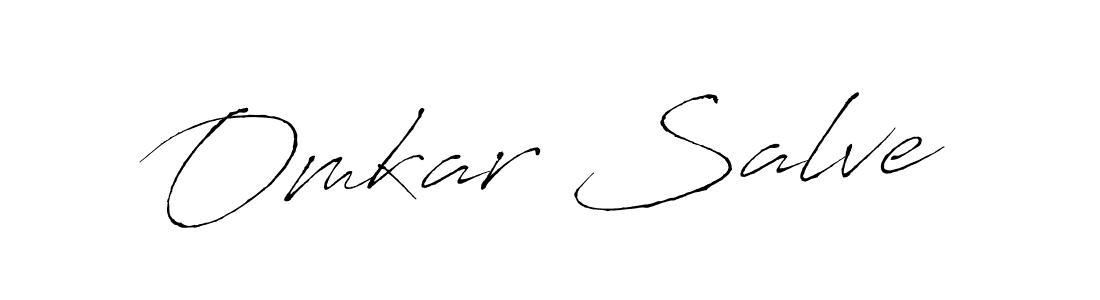 Create a beautiful signature design for name Omkar Salve. With this signature (Antro_Vectra) fonts, you can make a handwritten signature for free. Omkar Salve signature style 6 images and pictures png