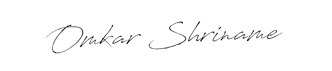 It looks lik you need a new signature style for name Omkar Shriname. Design unique handwritten (Antro_Vectra) signature with our free signature maker in just a few clicks. Omkar Shriname signature style 6 images and pictures png