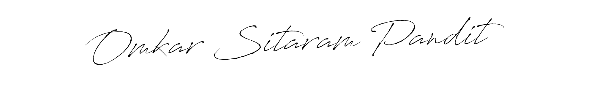 Also we have Omkar Sitaram Pandit name is the best signature style. Create professional handwritten signature collection using Antro_Vectra autograph style. Omkar Sitaram Pandit signature style 6 images and pictures png