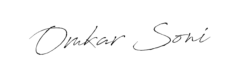 Use a signature maker to create a handwritten signature online. With this signature software, you can design (Antro_Vectra) your own signature for name Omkar Soni. Omkar Soni signature style 6 images and pictures png