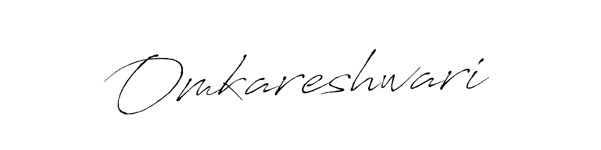 Omkareshwari stylish signature style. Best Handwritten Sign (Antro_Vectra) for my name. Handwritten Signature Collection Ideas for my name Omkareshwari. Omkareshwari signature style 6 images and pictures png