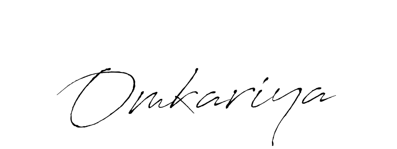 Design your own signature with our free online signature maker. With this signature software, you can create a handwritten (Antro_Vectra) signature for name Omkariya. Omkariya signature style 6 images and pictures png