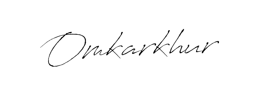 Also we have Omkarkhur name is the best signature style. Create professional handwritten signature collection using Antro_Vectra autograph style. Omkarkhur signature style 6 images and pictures png