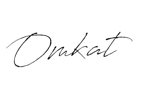 if you are searching for the best signature style for your name Omkat. so please give up your signature search. here we have designed multiple signature styles  using Antro_Vectra. Omkat signature style 6 images and pictures png