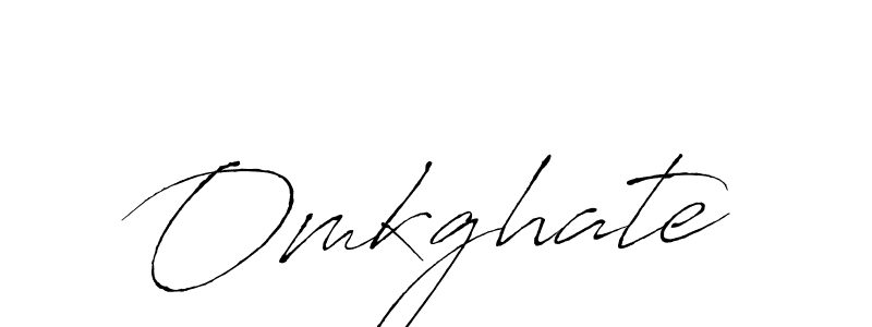 Design your own signature with our free online signature maker. With this signature software, you can create a handwritten (Antro_Vectra) signature for name Omkghate. Omkghate signature style 6 images and pictures png