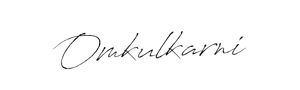 You should practise on your own different ways (Antro_Vectra) to write your name (Omkulkarni) in signature. don't let someone else do it for you. Omkulkarni signature style 6 images and pictures png