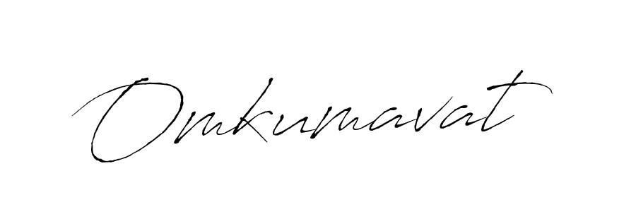 Make a beautiful signature design for name Omkumavat. With this signature (Antro_Vectra) style, you can create a handwritten signature for free. Omkumavat signature style 6 images and pictures png