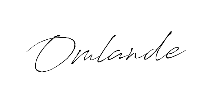 How to make Omlande signature? Antro_Vectra is a professional autograph style. Create handwritten signature for Omlande name. Omlande signature style 6 images and pictures png