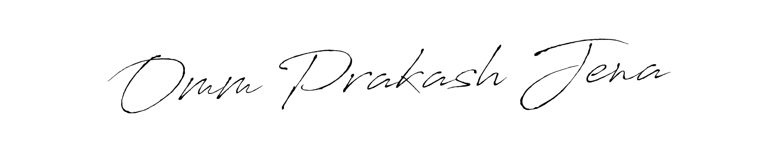 Make a beautiful signature design for name Omm Prakash Jena. Use this online signature maker to create a handwritten signature for free. Omm Prakash Jena signature style 6 images and pictures png