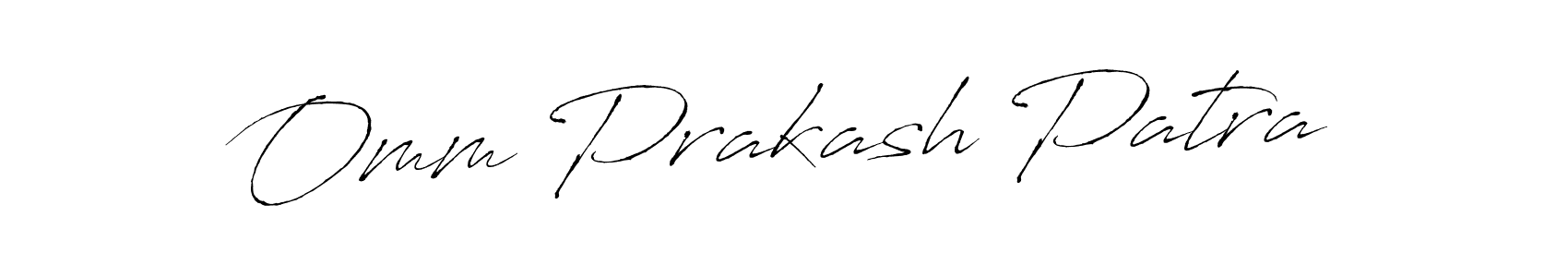 Once you've used our free online signature maker to create your best signature Antro_Vectra style, it's time to enjoy all of the benefits that Omm Prakash Patra name signing documents. Omm Prakash Patra signature style 6 images and pictures png