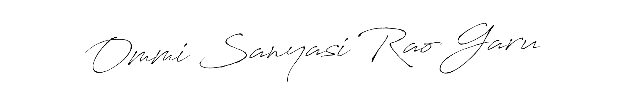Make a short Ommi Sanyasi Rao Garu signature style. Manage your documents anywhere anytime using Antro_Vectra. Create and add eSignatures, submit forms, share and send files easily. Ommi Sanyasi Rao Garu signature style 6 images and pictures png