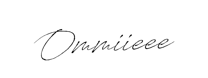 Ommiieee stylish signature style. Best Handwritten Sign (Antro_Vectra) for my name. Handwritten Signature Collection Ideas for my name Ommiieee. Ommiieee signature style 6 images and pictures png