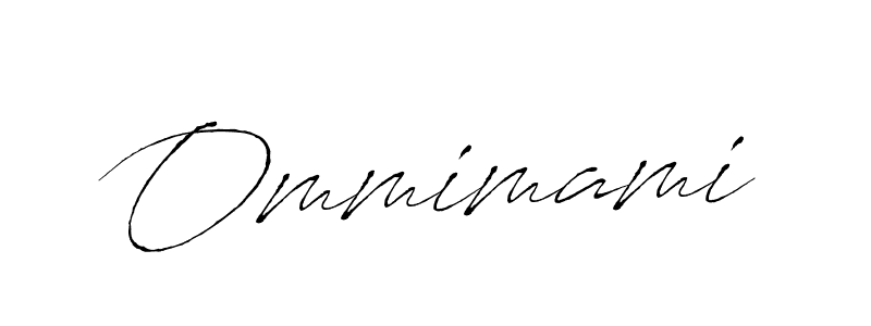 How to make Ommimami name signature. Use Antro_Vectra style for creating short signs online. This is the latest handwritten sign. Ommimami signature style 6 images and pictures png