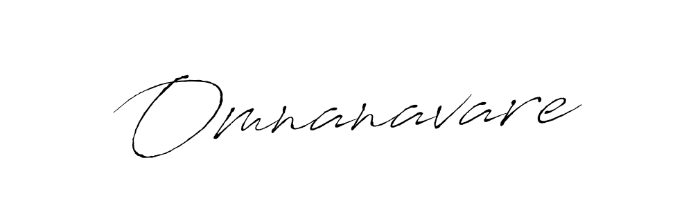 Use a signature maker to create a handwritten signature online. With this signature software, you can design (Antro_Vectra) your own signature for name Omnanavare. Omnanavare signature style 6 images and pictures png
