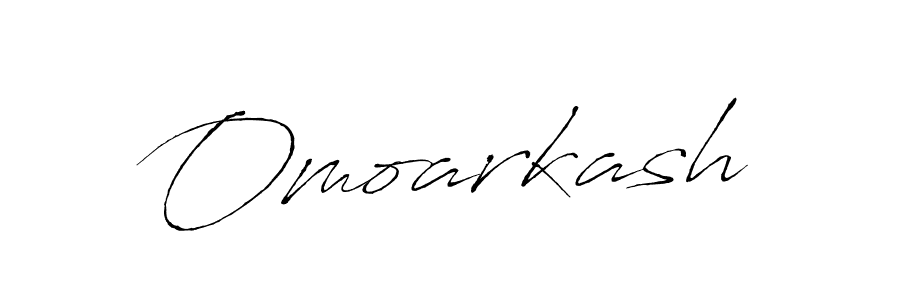 Omoarkash stylish signature style. Best Handwritten Sign (Antro_Vectra) for my name. Handwritten Signature Collection Ideas for my name Omoarkash. Omoarkash signature style 6 images and pictures png