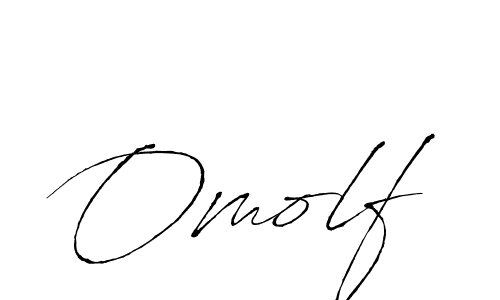 Also we have Omolf name is the best signature style. Create professional handwritten signature collection using Antro_Vectra autograph style. Omolf signature style 6 images and pictures png