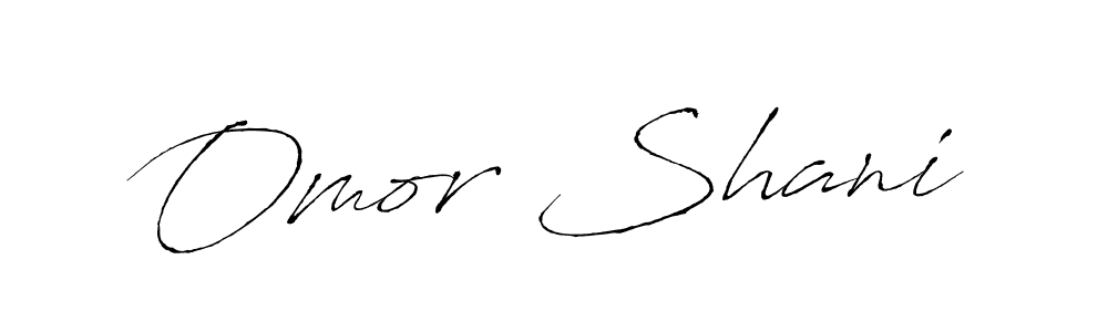 Omor Shani stylish signature style. Best Handwritten Sign (Antro_Vectra) for my name. Handwritten Signature Collection Ideas for my name Omor Shani. Omor Shani signature style 6 images and pictures png