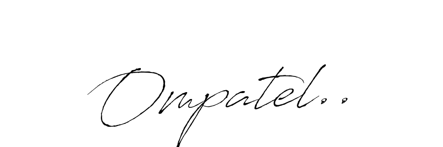 if you are searching for the best signature style for your name Ompatel... so please give up your signature search. here we have designed multiple signature styles  using Antro_Vectra. Ompatel.. signature style 6 images and pictures png