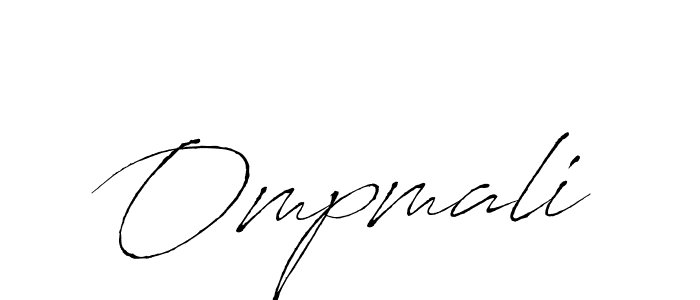 Similarly Antro_Vectra is the best handwritten signature design. Signature creator online .You can use it as an online autograph creator for name Ompmali. Ompmali signature style 6 images and pictures png