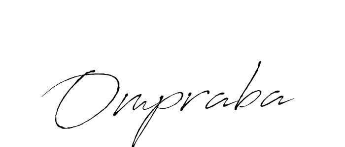 Make a beautiful signature design for name Ompraba. Use this online signature maker to create a handwritten signature for free. Ompraba signature style 6 images and pictures png