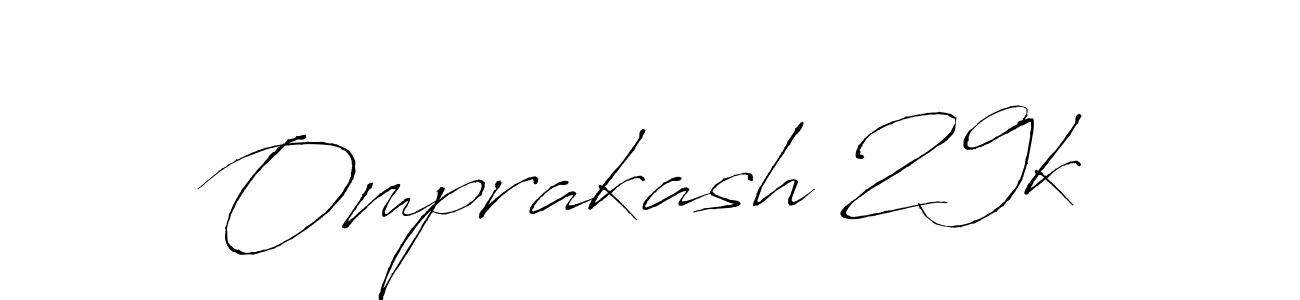 Omprakash 29k stylish signature style. Best Handwritten Sign (Antro_Vectra) for my name. Handwritten Signature Collection Ideas for my name Omprakash 29k. Omprakash 29k signature style 6 images and pictures png