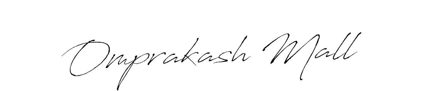 Also You can easily find your signature by using the search form. We will create Omprakash Mall name handwritten signature images for you free of cost using Antro_Vectra sign style. Omprakash Mall signature style 6 images and pictures png