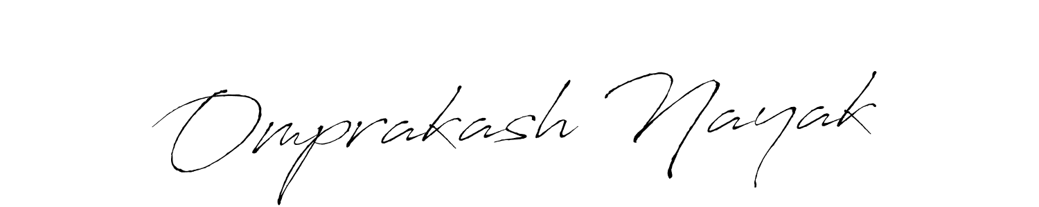 It looks lik you need a new signature style for name Omprakash Nayak. Design unique handwritten (Antro_Vectra) signature with our free signature maker in just a few clicks. Omprakash Nayak signature style 6 images and pictures png