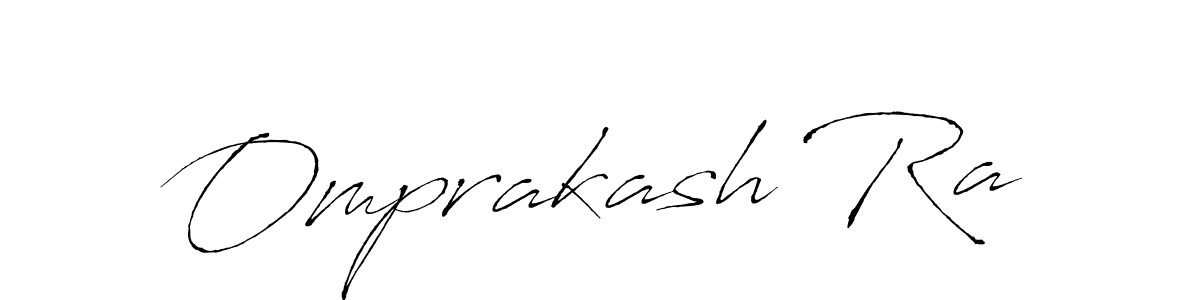 Create a beautiful signature design for name Omprakash Ra. With this signature (Antro_Vectra) fonts, you can make a handwritten signature for free. Omprakash Ra signature style 6 images and pictures png