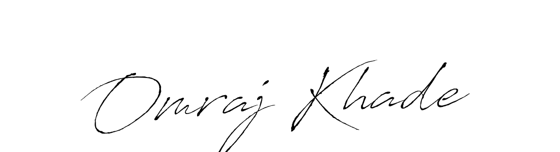 Once you've used our free online signature maker to create your best signature Antro_Vectra style, it's time to enjoy all of the benefits that Omraj Khade name signing documents. Omraj Khade signature style 6 images and pictures png