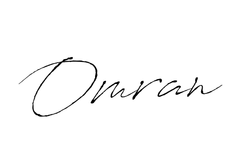 How to make Omran signature? Antro_Vectra is a professional autograph style. Create handwritten signature for Omran name. Omran signature style 6 images and pictures png