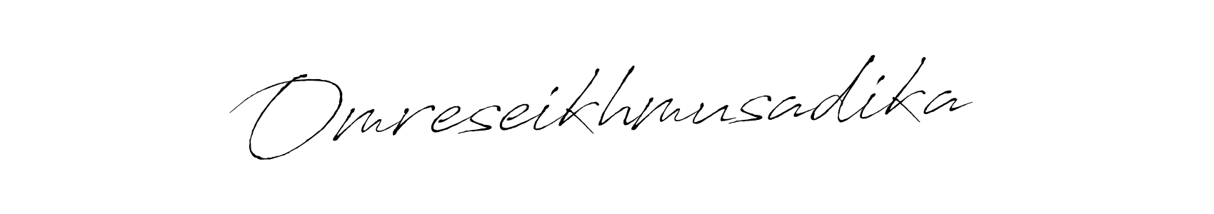 This is the best signature style for the Omreseikhmusadika name. Also you like these signature font (Antro_Vectra). Mix name signature. Omreseikhmusadika signature style 6 images and pictures png