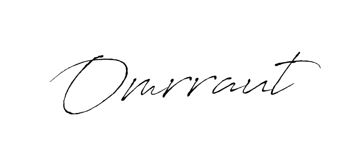 Omrraut stylish signature style. Best Handwritten Sign (Antro_Vectra) for my name. Handwritten Signature Collection Ideas for my name Omrraut. Omrraut signature style 6 images and pictures png