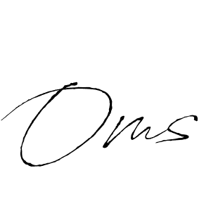 if you are searching for the best signature style for your name Oms. so please give up your signature search. here we have designed multiple signature styles  using Antro_Vectra. Oms signature style 6 images and pictures png