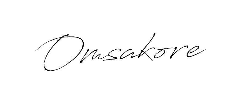 The best way (Antro_Vectra) to make a short signature is to pick only two or three words in your name. The name Omsakore include a total of six letters. For converting this name. Omsakore signature style 6 images and pictures png