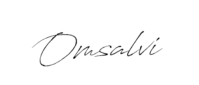 if you are searching for the best signature style for your name Omsalvi. so please give up your signature search. here we have designed multiple signature styles  using Antro_Vectra. Omsalvi signature style 6 images and pictures png