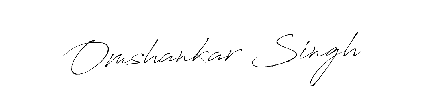 The best way (Antro_Vectra) to make a short signature is to pick only two or three words in your name. The name Omshankar Singh include a total of six letters. For converting this name. Omshankar Singh signature style 6 images and pictures png