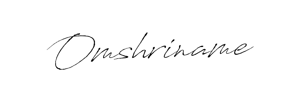 if you are searching for the best signature style for your name Omshriname. so please give up your signature search. here we have designed multiple signature styles  using Antro_Vectra. Omshriname signature style 6 images and pictures png