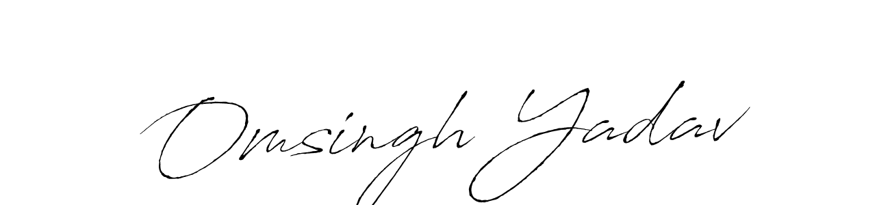 Make a beautiful signature design for name Omsingh Yadav. Use this online signature maker to create a handwritten signature for free. Omsingh Yadav signature style 6 images and pictures png