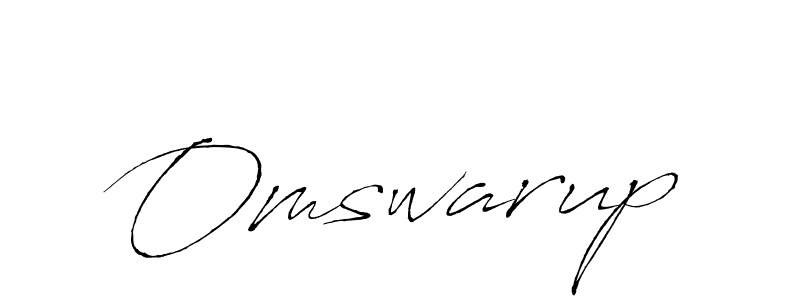 Also You can easily find your signature by using the search form. We will create Omswarup name handwritten signature images for you free of cost using Antro_Vectra sign style. Omswarup signature style 6 images and pictures png