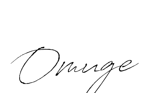 How to make Omuge name signature. Use Antro_Vectra style for creating short signs online. This is the latest handwritten sign. Omuge signature style 6 images and pictures png