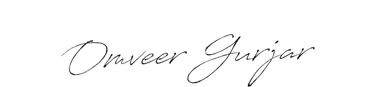 The best way (Antro_Vectra) to make a short signature is to pick only two or three words in your name. The name Omveer Gurjar include a total of six letters. For converting this name. Omveer Gurjar signature style 6 images and pictures png