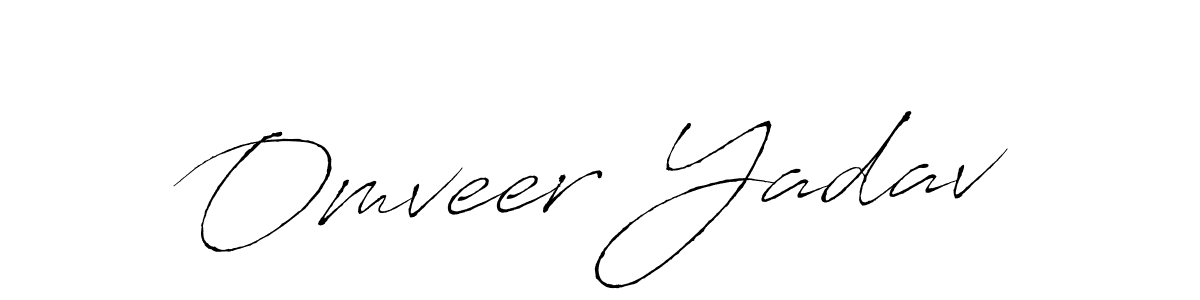 Use a signature maker to create a handwritten signature online. With this signature software, you can design (Antro_Vectra) your own signature for name Omveer Yadav. Omveer Yadav signature style 6 images and pictures png