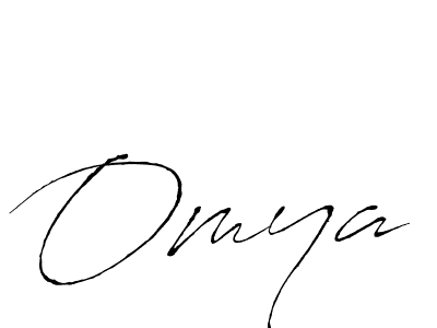 Use a signature maker to create a handwritten signature online. With this signature software, you can design (Antro_Vectra) your own signature for name Omya. Omya signature style 6 images and pictures png