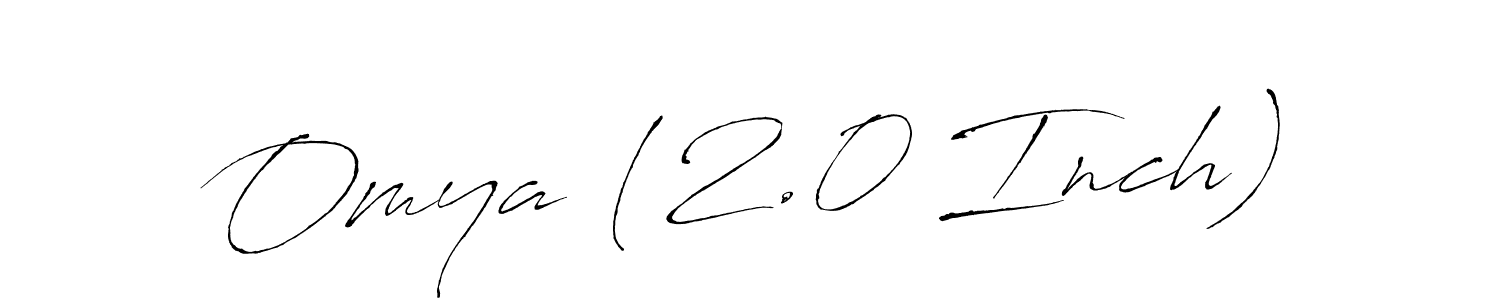 It looks lik you need a new signature style for name Omya (2.0 Inch). Design unique handwritten (Antro_Vectra) signature with our free signature maker in just a few clicks. Omya (2.0 Inch) signature style 6 images and pictures png