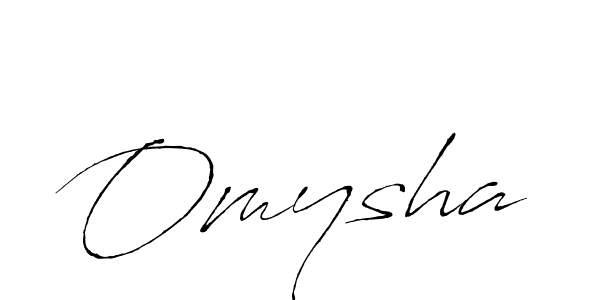 if you are searching for the best signature style for your name Omysha. so please give up your signature search. here we have designed multiple signature styles  using Antro_Vectra. Omysha signature style 6 images and pictures png