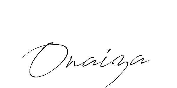 Here are the top 10 professional signature styles for the name Onaiza. These are the best autograph styles you can use for your name. Onaiza signature style 6 images and pictures png