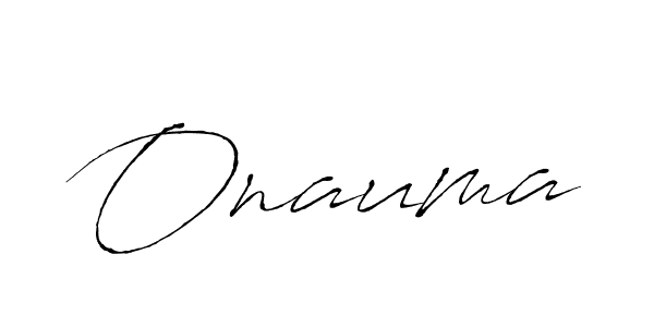 Use a signature maker to create a handwritten signature online. With this signature software, you can design (Antro_Vectra) your own signature for name Onauma. Onauma signature style 6 images and pictures png