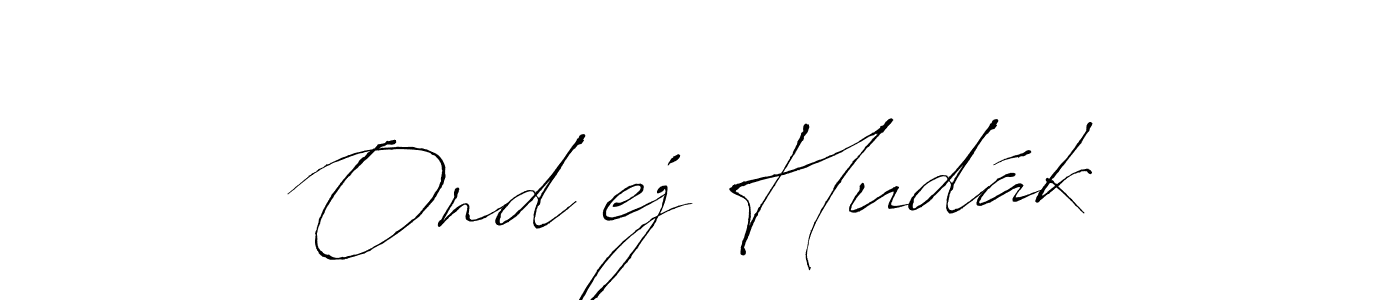 if you are searching for the best signature style for your name Ondřej Hudák. so please give up your signature search. here we have designed multiple signature styles  using Antro_Vectra. Ondřej Hudák signature style 6 images and pictures png